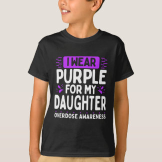Camiseta Conscientização sobre Sobredosagem de Filhas Menin
