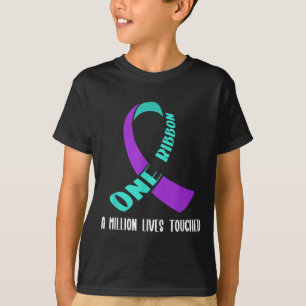 Camiseta Conscientização sobre Suicídio Prevenção de Suicíd