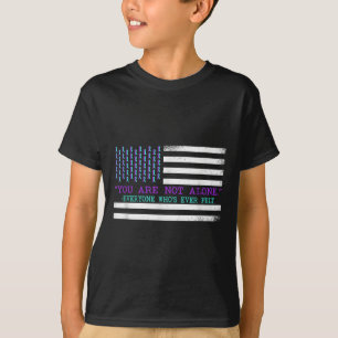 Camiseta Conscientização sobre Suicídio Prevenção de Suicíd