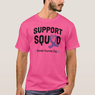 Camiseta Conscientização sobre Superose Agosto Usamos Roxo