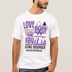 Camiseta Conscientização sobre Transtornos Alimentares Ame