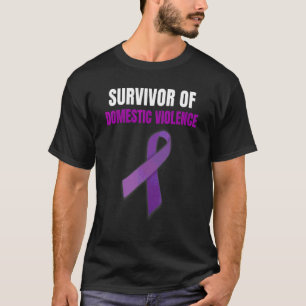 Camiseta Conscientização sobre Violência Doméstica Para Sob