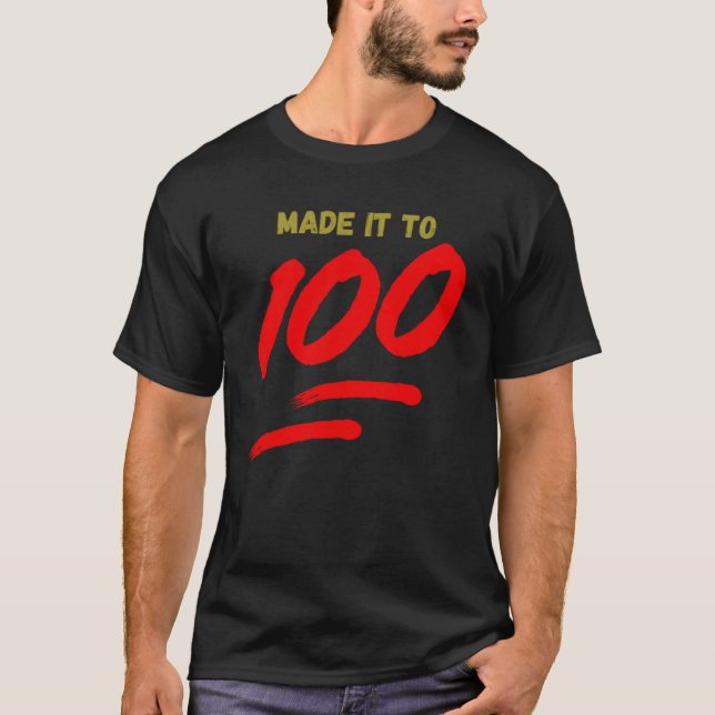 Camiseta Consegui até 100 (Frente)