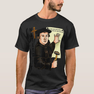 Camiseta Consegui Dia da Reforma Martinho Lutero Luteranism