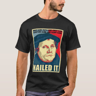 Camiseta Consegui Dia da Reforma Protestante Martinho Luter