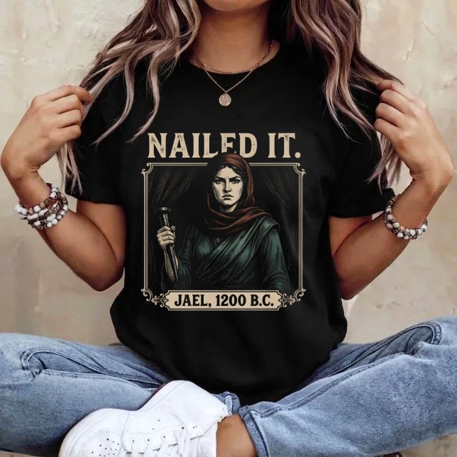 Camiseta Consegui Jael 1200 Ac (Criador carregado)