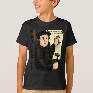 Camiseta Consegui o Dia da Reforma Martinho Lutero Luterani