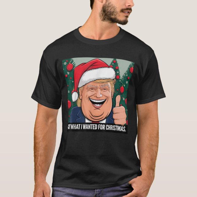 Camiseta Consegui O Que Eu Queria Para O Pijama De Natal (Frente)