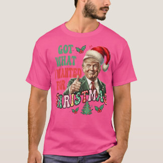 Camiseta Consegui O Que Eu Queria Para O Vencedor De Trump