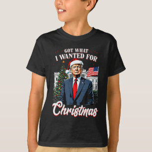 Camiseta Consegui O Que Queria No Natal Trump