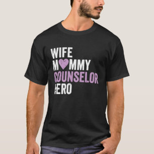 Camiseta Conselheira de Mamães de Esposa Distante Hero