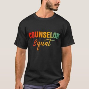 Camiseta Conselheiro da Equipe de Esquadrão Primeiro Dia de