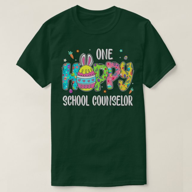 Camiseta Conselheiro da Escola de Hobby de Ovo de Páscoa Bu (Frente do Design)