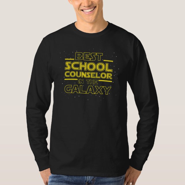 Camiseta Conselheiro Da Melhor Conselheira Da Galáxia (Frente)