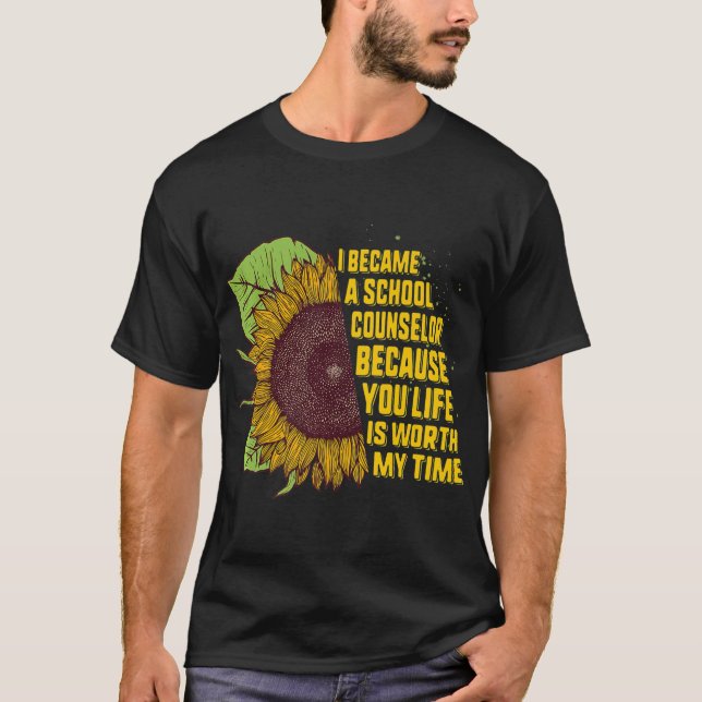 Camiseta Conselheiro da Semana Nacional de Aconselhamento E (Frente)