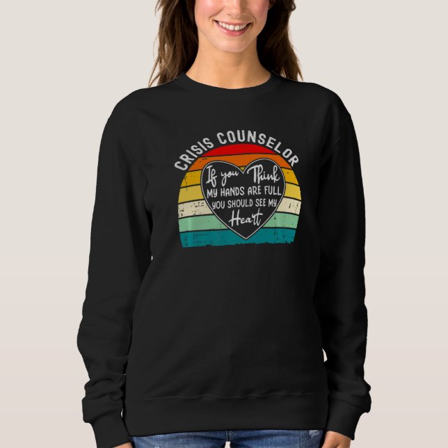 Camiseta Conselheiro De Crise Apreciação Que Você Deveria V (Frente)