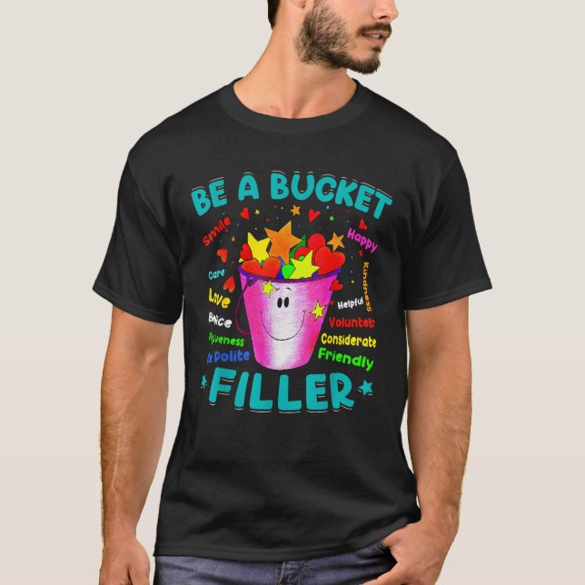 Camiseta Conselheiro de Escola de Enchimento de Baldes de M (Frente)