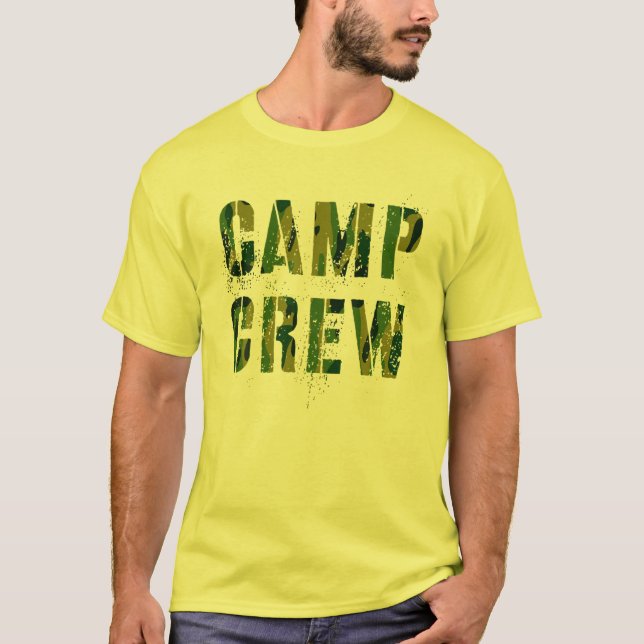 Camiseta Conselheiro de Funcionarios de Verão da CAMP CREW  (Frente)