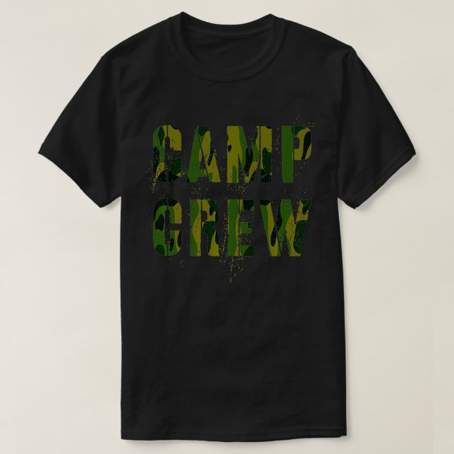 Camiseta Conselheiro de Funcionarios de Verão da CAMP CREW  (Frente do Design)