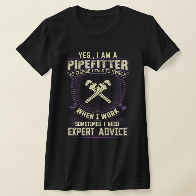Camiseta Conselheiro de Pipefitter Especialista (Postura )
