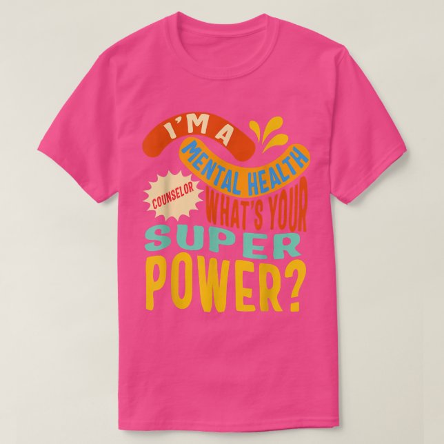 Camiseta Conselheiro de Saúde Mental Prevenção de Suicídio  (Frente do Design)