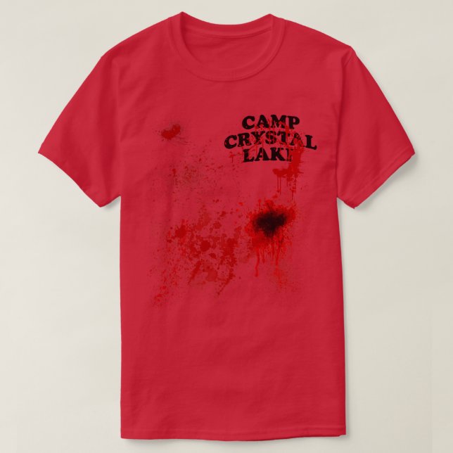 Camiseta Conselheiro do Camp Crystal Lake (Frente do Design)