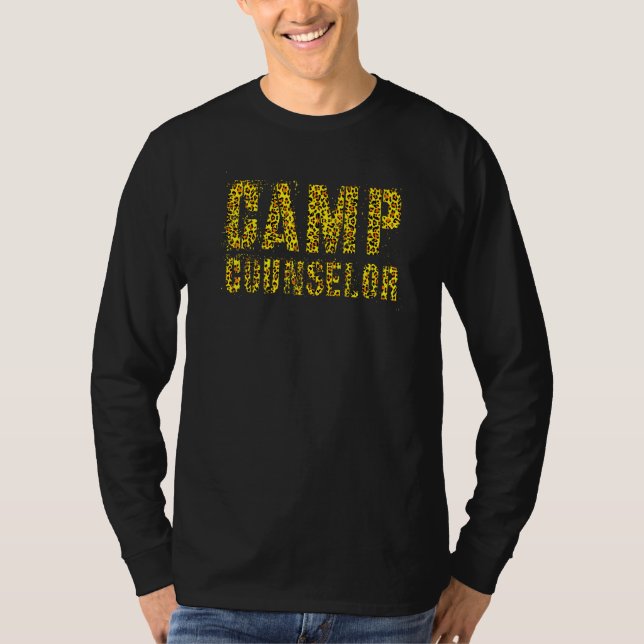 Camiseta Conselheiro do Campo Leopard Imprima o Professor d (Frente)