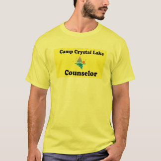 Camiseta Conselheiro do Crystal Lake do acampamento