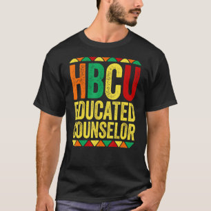 Camiseta Conselheiro Educado Hbcu Preto Histórico