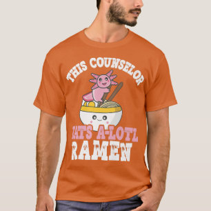 Camiseta Conselheiro Engraçado Ramen Pun Este Conselheiro C