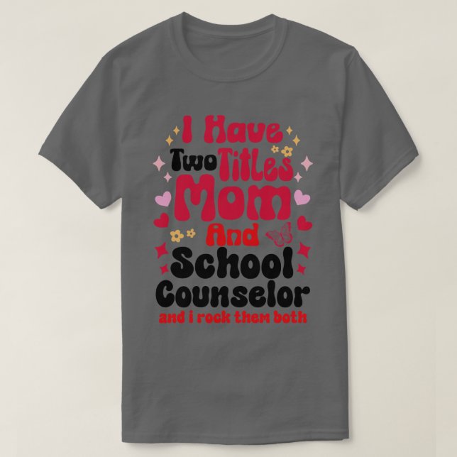 Camiseta Conselheiro escolar (Frente do Design)