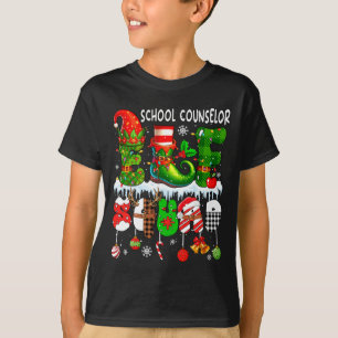 Camiseta Conselheiro Escolar Esquadrão Duende Natal Colorid