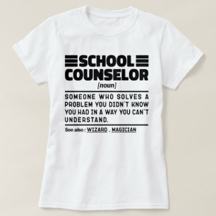 Camiseta Conselheiro Escolar Noun Conselheiro Especialista 