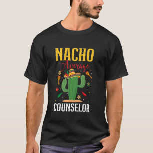 Camiseta Conselheiro Nacho Médio Cinco de Maio Diversão Hil