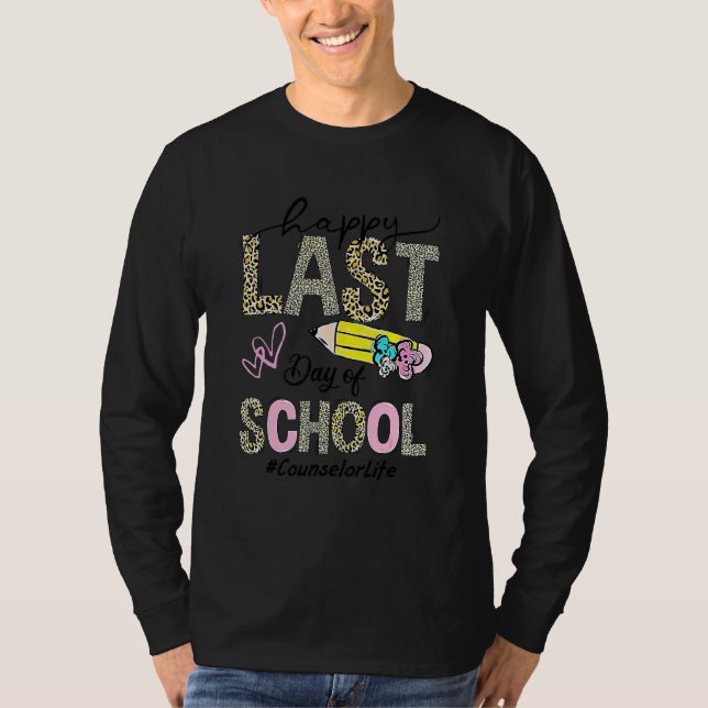 Camiseta Conselheiro Vida Feliz Dia Passado da Escola Leo (Frente)