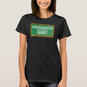 Camiseta Conselho de giz verde ao jardim de infância