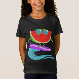 Camiseta Conselho de Melancia legal Engraçado Surf de Verão