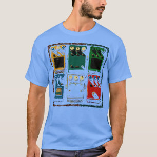 Camiseta Conselho de Pedal do Guitar FX