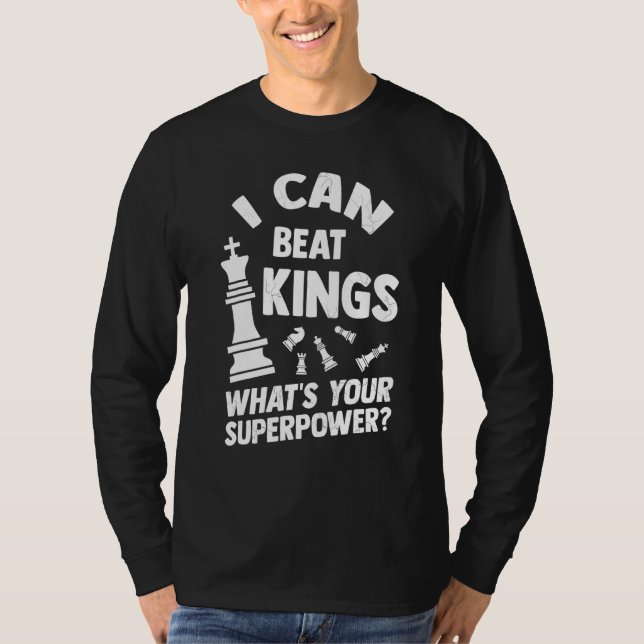 Camiseta Conselho do Chess Player Chess Mat Set Chess (Frente)