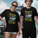 Camiseta Conselho do cruzeiro de aniversário do navio<br><div class="desc">Este design pode ser personalizado na área fornecida pela alteração da foto e/ou do texto. Ou pode ser personalizado clicando em Personalizar este Modelo e, em seguida, escolhendo o clique para personalizar mais a opção e excluir ou alterar a cor do plano de fundo, adicionar texto, alterar a cor ou...</div>