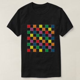 Camiseta Conselho do Rainbow Checker LGBT Pride