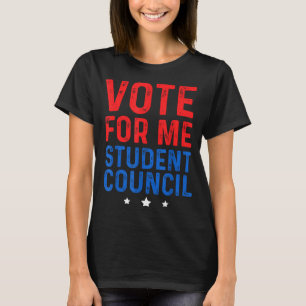 Camiseta Conselho Estudantil Vote Em Mim