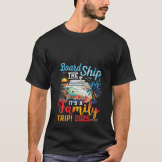 Camiseta Conselho Feminino O Navio É Uma Viagem Em Família