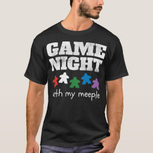 Camiseta Conselho Game Night Family Amigos de Scoop Enfiado