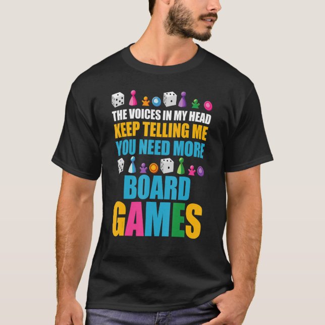 Camiseta Conselho Game Night You Need More Conselho Games (Frente)