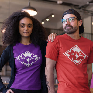 Camiseta Conselho Jogo Duo White Frame Mens Shirt