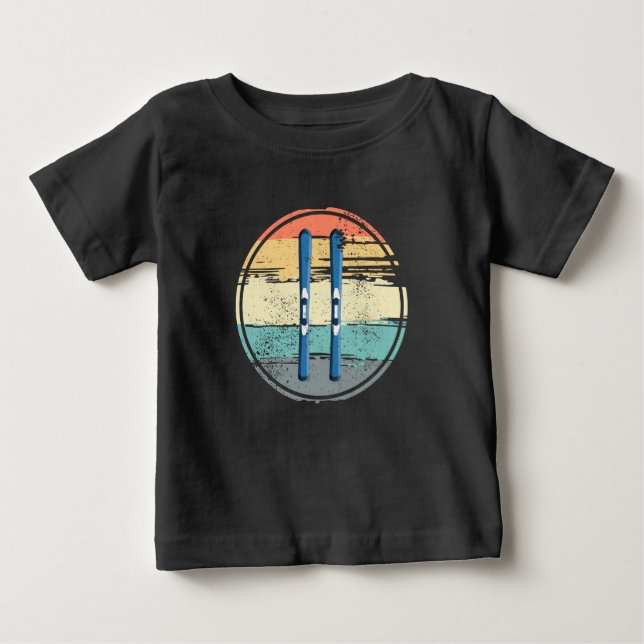Camiseta Conselhos de Esqui Vintage (Frente)
