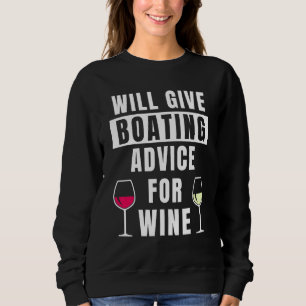 Camiseta Conselhos de Navegação para Vinho Capitão Barco Ba