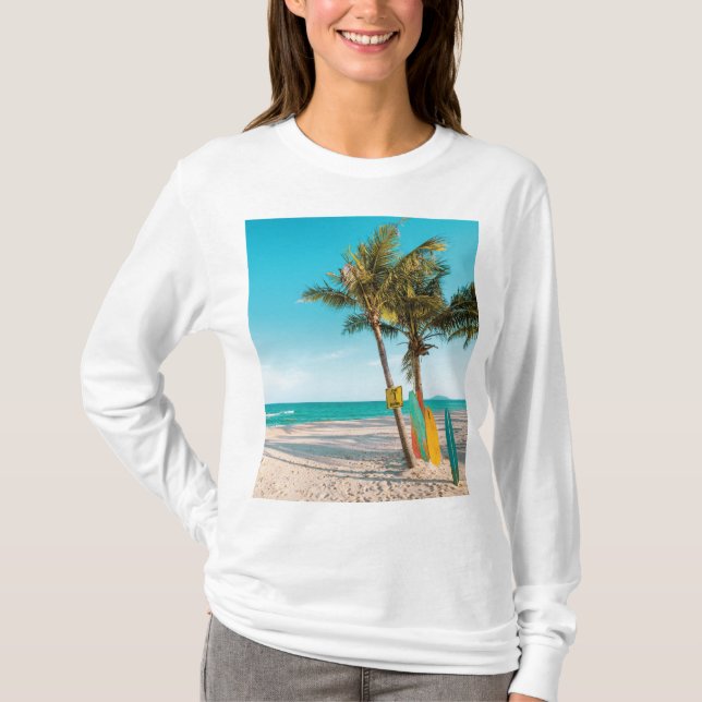 Camiseta conselhos de surf no travesseiro decorativo de pra (Frente)