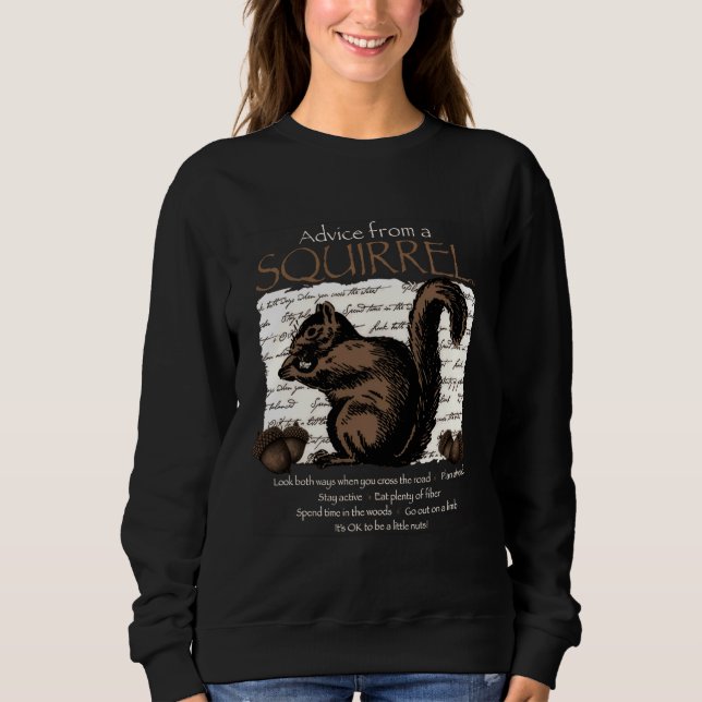 Camiseta Conselhos De Um Esquilo (Frente)